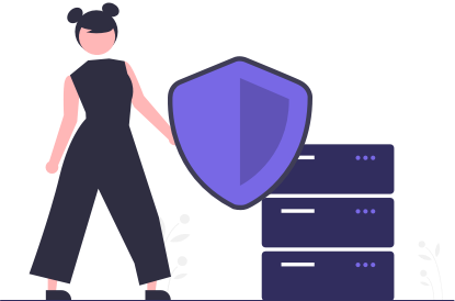 Website hosting illustration